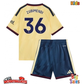Arsenal Martin Zubimendi #36 Replica Third Stadium Kit for Kids 2026-27 Short Sleeve (+ pants)